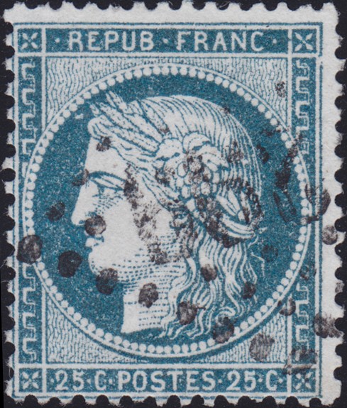 n°60B 136G5R type II 3ème état (1er timbre)