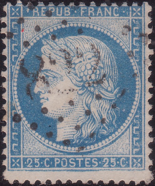 n°60B 148D5R type II 2ème remplaçant (1er timbre)