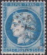 n°60B 137D5R type III (4ème timbre)